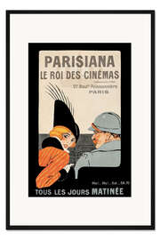 Gerahmter Kunstdruck Parisiana Le Roi des Cinémas