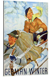 Magnettafel Deutscher Winter