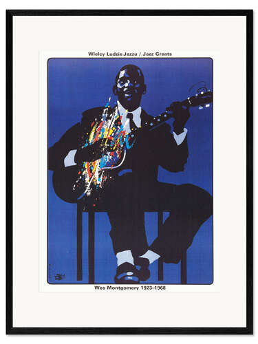 Kehystetty taidepainatus Wes Montgomery 1923 - 1968
