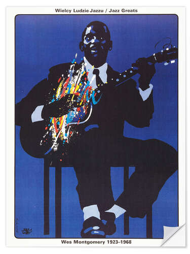 Vinilo para la pared Wes Montgomery 1923 - 1968