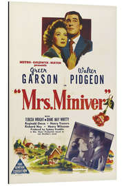 Aluminiumsbilde Mrs. Miniver