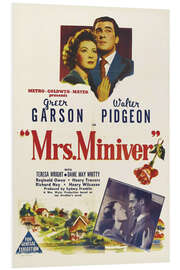 Foam board print Mrs. Miniver