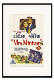 Gerahmter Kunstdruck Mrs. Miniver