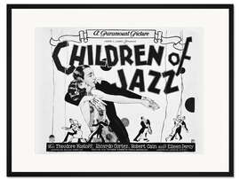 Gerahmter Kunstdruck Children of Jazz