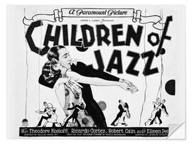 Naklejka na ścianę Children of Jazz