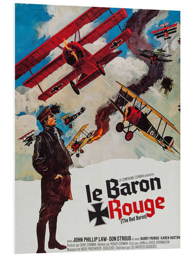 Foam board print The Red Baron