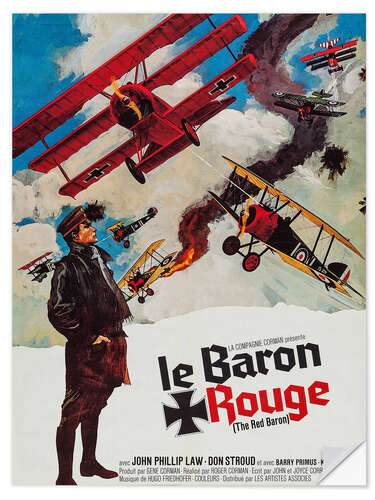 Wandsticker Der rote Baron