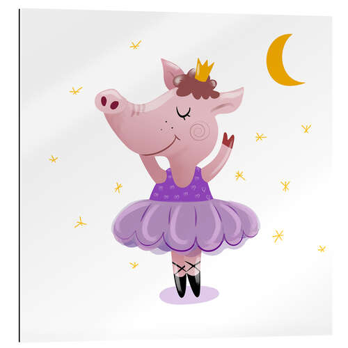 Gallery print Ballet pig