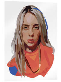 Akryylilasitaulu Billie Eilish