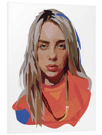 Stampa su PVC Billie Eilish