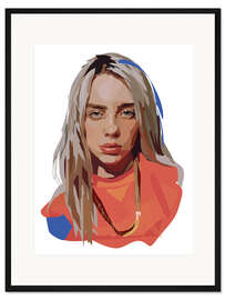 Gerahmter Kunstdruck Billie Eilish