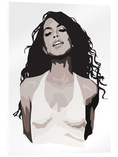 Acrylic print Aaliyah