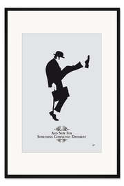 Gerahmter Kunstdruck Das Ministerium für alberne Gänge