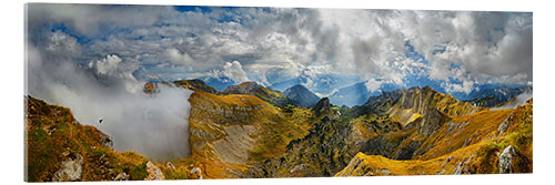 Acrylglas print Hochiss in the Rofan Mountains, Tyrol