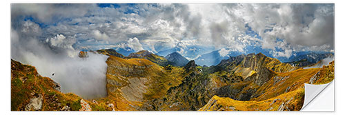 Selvklebende plakat Hochiss in the Rofan Mountains, Tyrol