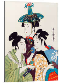 Magnettafel Drei junge Männer oder Frauen