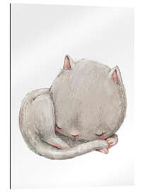 Gallery print Sleeping kitten