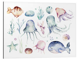 Magnettafel Unterwasserwelt