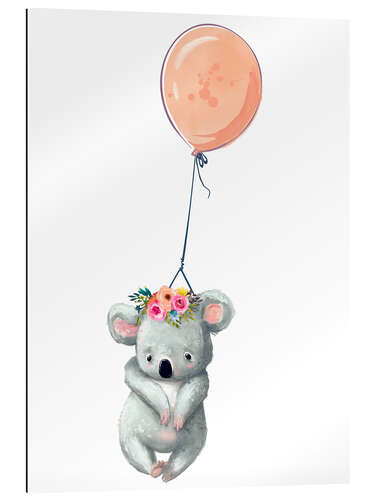 Gallery print Koala with balloon