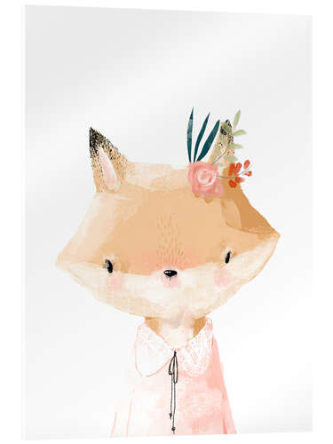 Acrylic print Miss Fox