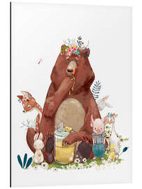 Magnettafel Waldfreunde