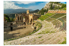 Foam board print Taormina