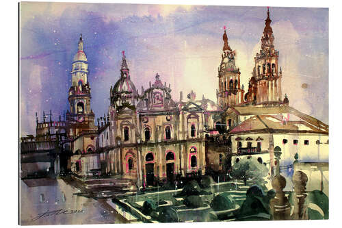 Gallery print Katedra w Santiago de Compostela