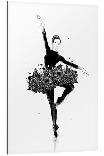 Aluminium print Floral dance