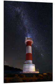 Aluminiumsbilde Lighthouse of the stars