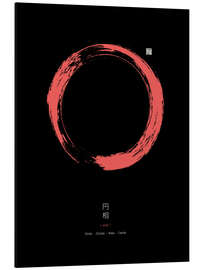 Magnettafel Enso - Japanischer Zen Kreis V.