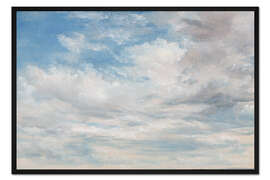 Gerahmter Kunstdruck Wolken