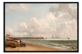 Gerahmter Kunstdruck Hove Beach