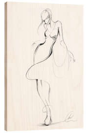 Wood print Figure III