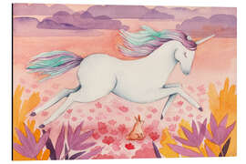 Magnettafel Galoppierendes Einhorn