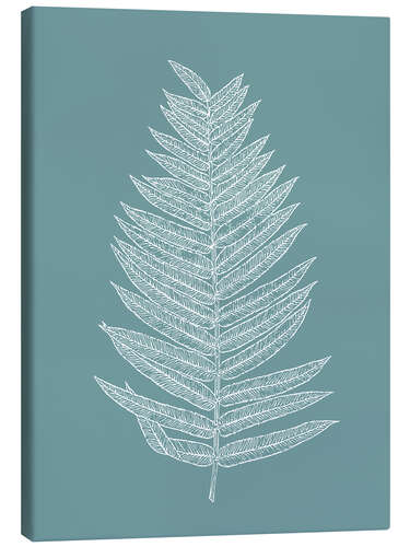 Canvas print Palm leaf botany