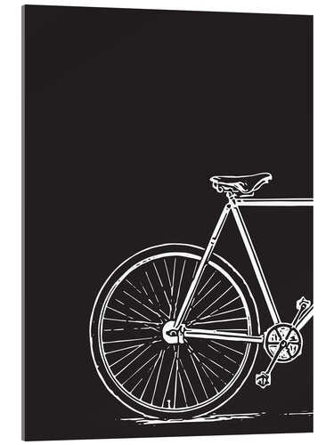 Acrylic print Men's bike II