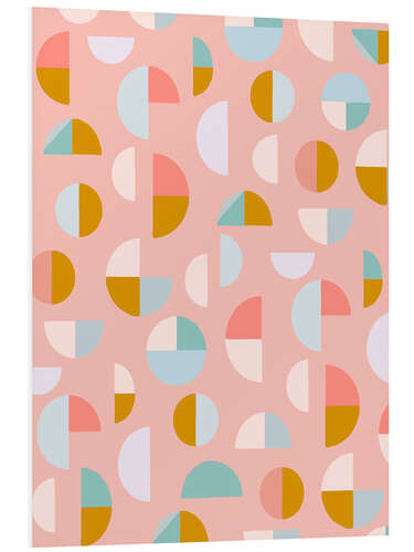 Foam board print Candy Geometry