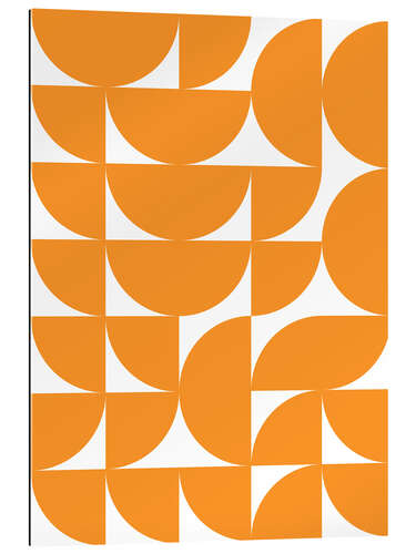 Gallery print Geometry orange