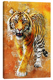 Canvas print  Tiger - Durro Art