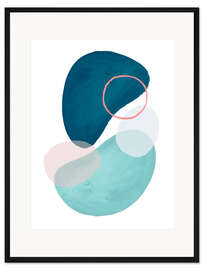 Gerahmter Kunstdruck Mod Oasis I