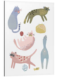 Magnettafel Katzenkader III