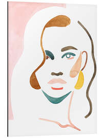 Magnettafel Minimal Portrait II