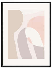 Gerahmter Kunstdruck Sun Shapes II