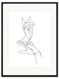 Gerahmter Kunstdruck Selbstvertrauen