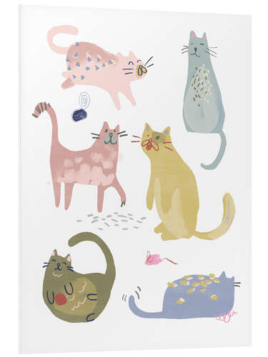 Foam board print Cat Squad IV