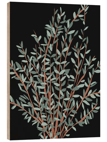 Hout print Eucalyptus