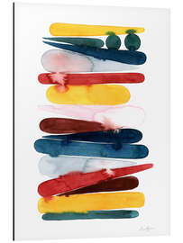 Magnettafel Regenbogenschichten II