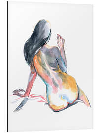 Magnettafel Farbenfrohe Schatten II