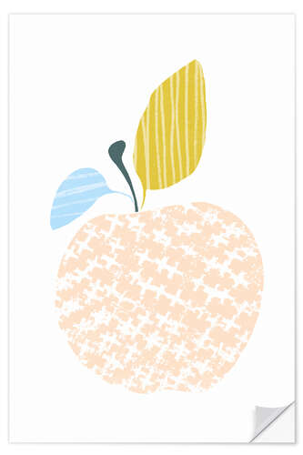 Wall sticker Sliced paper fruits II