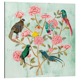 Magnettafel Minzige Chinoiserie II